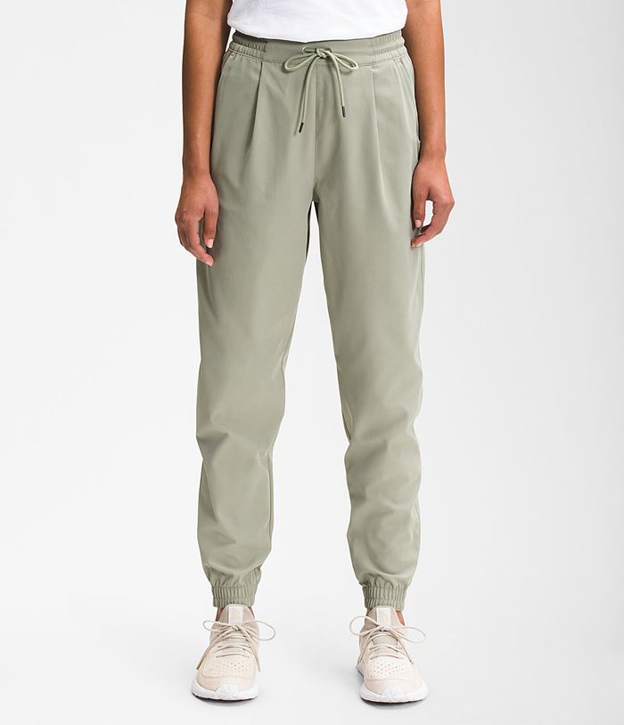 Pantalones The North Face Mujer Estándar Jogger Gris - Peru 13970MQNH